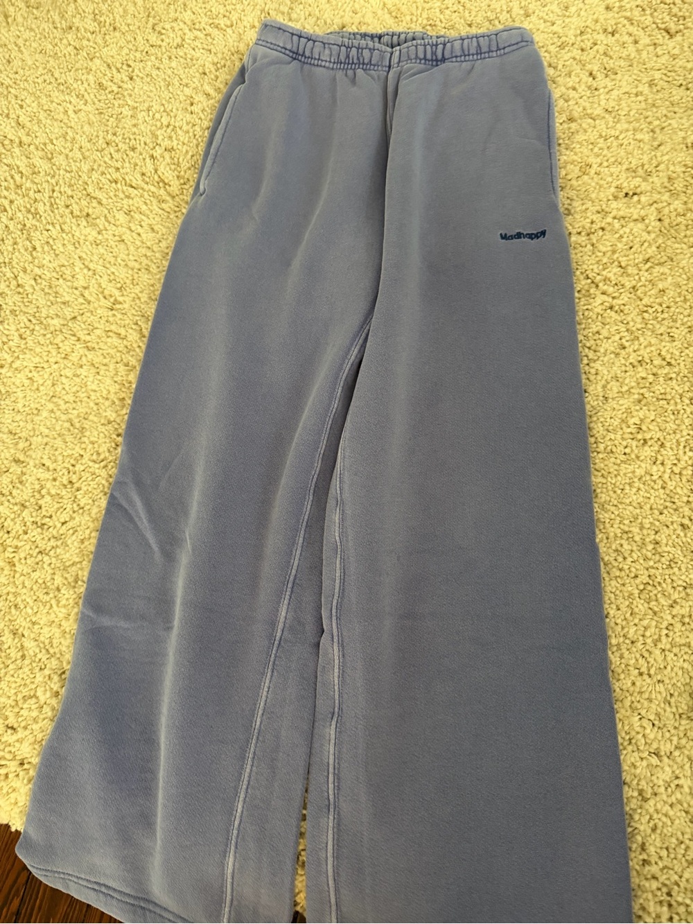 Madhappy women’s Fleece Joggers in Light Blue